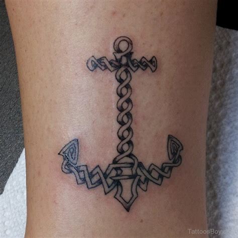 Celtic Anchor Tattoo: Symbol of Protection and Endurance